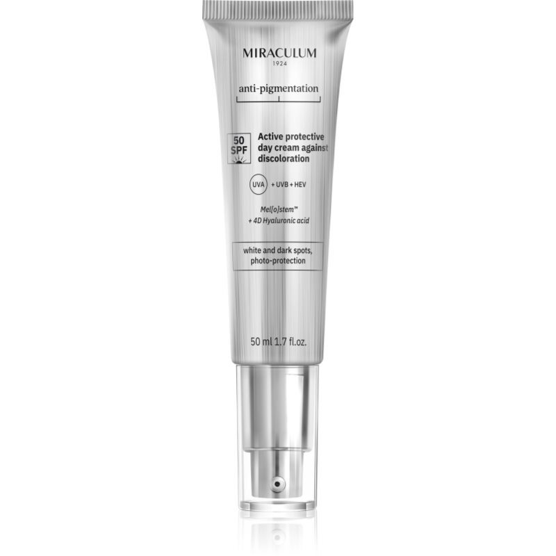 Miraculum Anti- Pigmentation SPF 50 ochranný denný krém proti pigmentovým škvrnám SPF 50 50 ml
