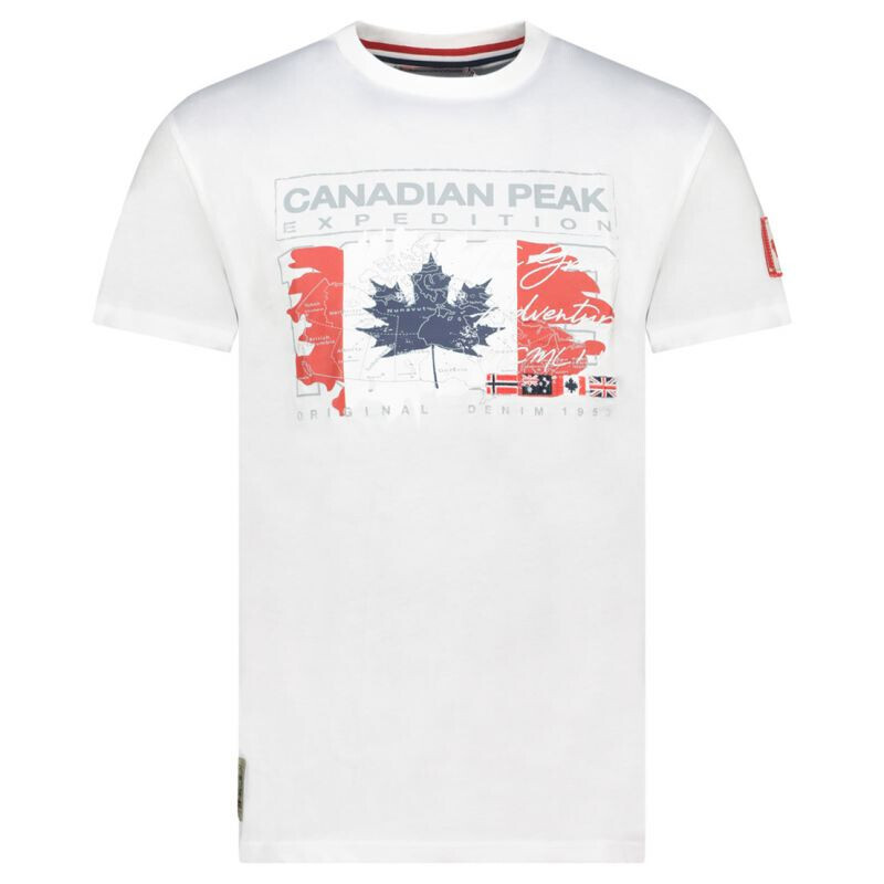 Canadian Peak JRUSTYEAK WHITE RM Pánske tričko 233 (RBMSZ2063H/CP-BLANC) 2XL