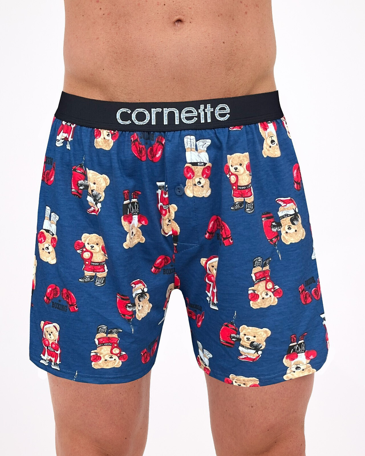 Boxerky Cornette Classic 882/02 3XL-5XL džínovina 3xl