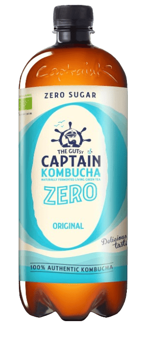 THE GUTSY CAPTAIN Kombucha ZERO Original 1000 ml