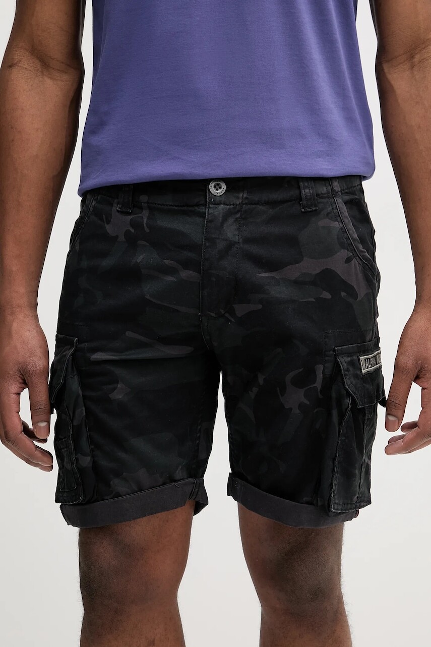 Bavlnené šortky Alpha Industries  Crew Short Cao
