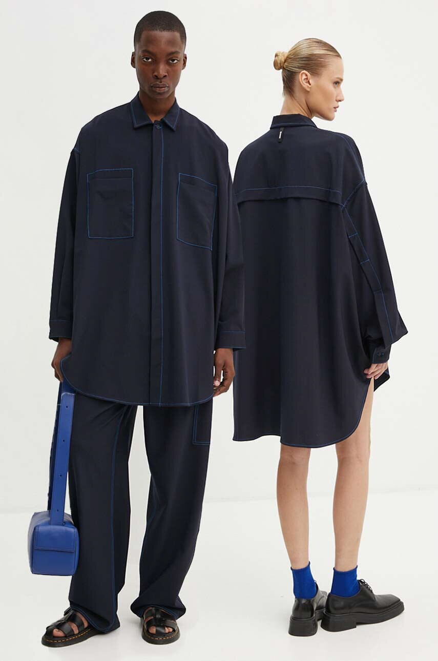 Košeľa s prímesou vlny Sunnei