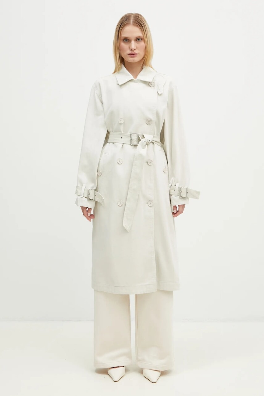 Bavlnený trenčkot Lacoste