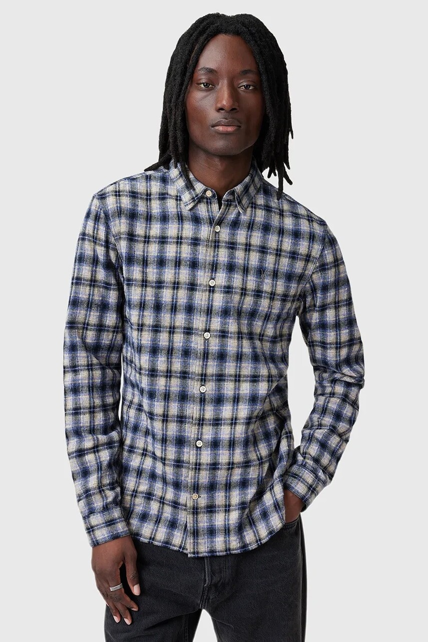 Bavlnená košeľa AllSaints ORIN