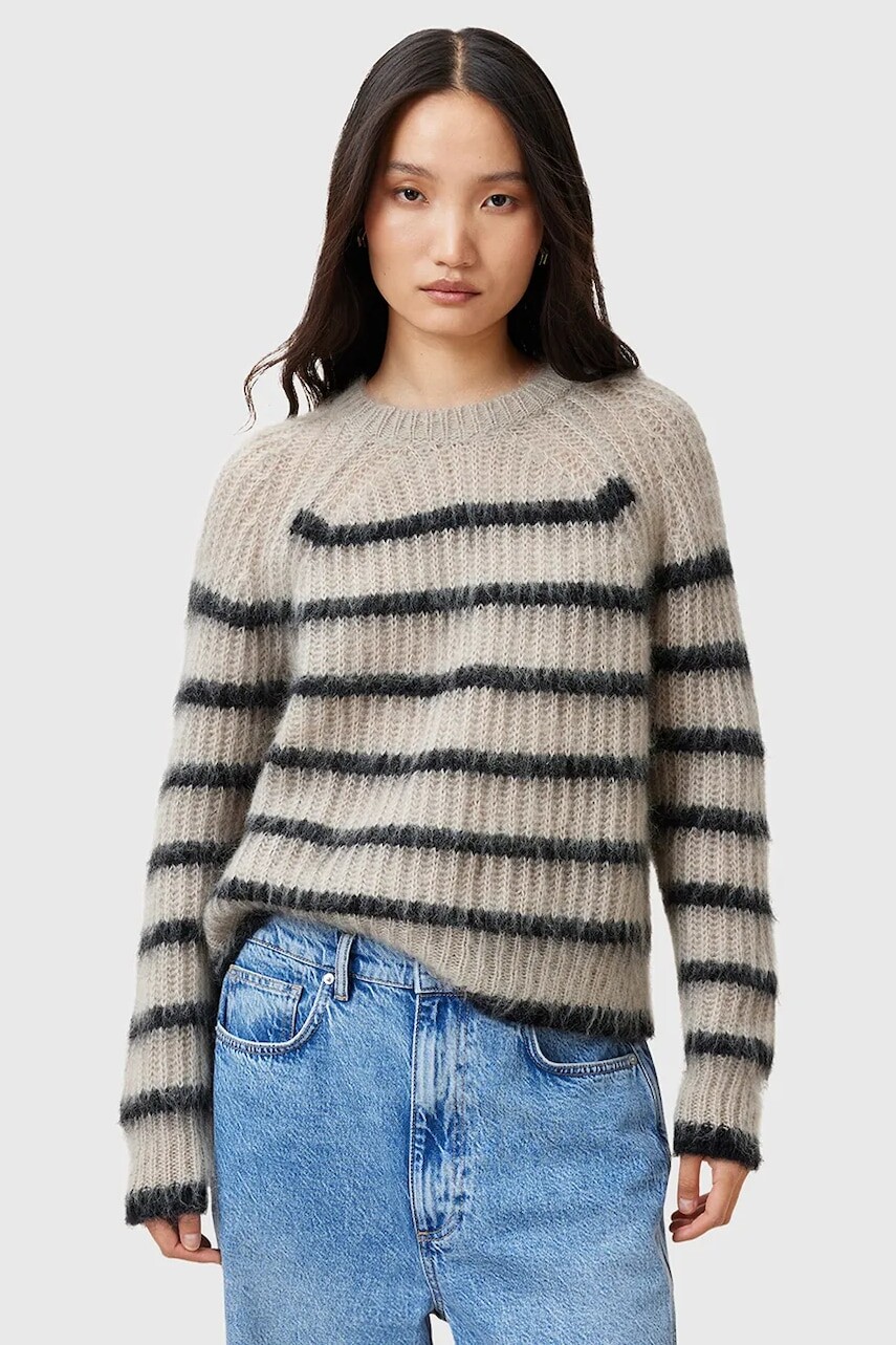 Vlnený sveter AllSaints RIGA