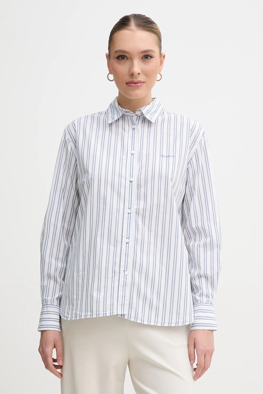 Bavlnená košeľa Pepe Jeans CLEVER