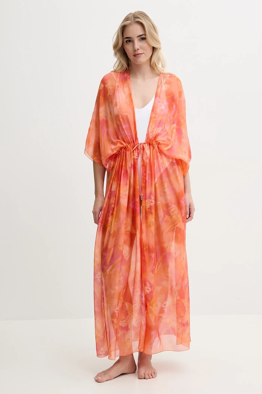 Plážový prehoz s prímesou hodvábu Guess