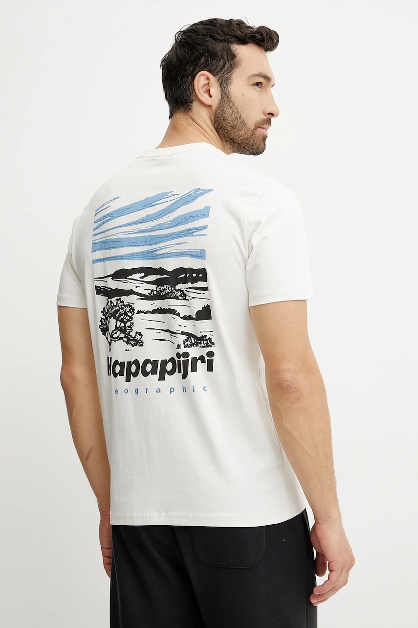 Bavlnené tričko Napapijri S-Vignoni