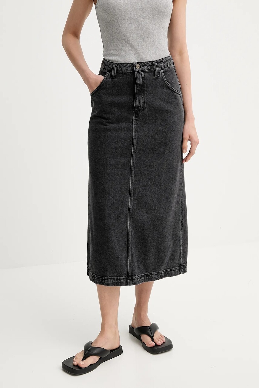 Rifľová sukňa American Vintage