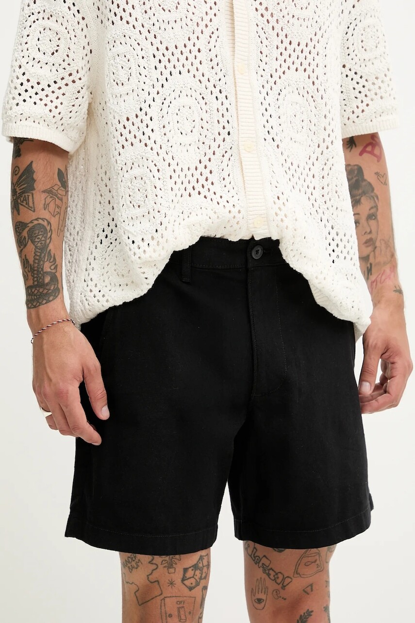 Šortky s prímesou ľanu Hollister Co.