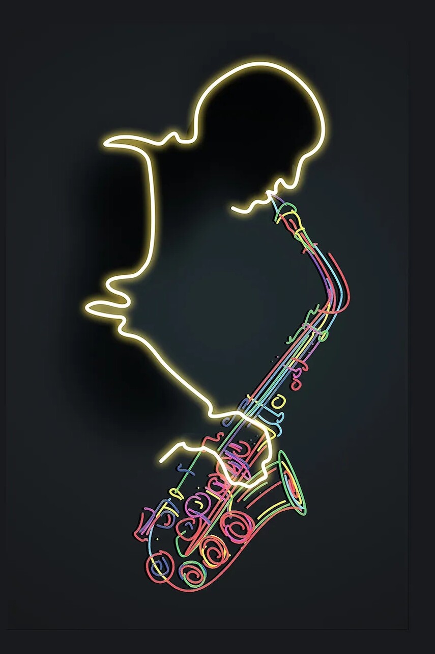 Led dekorácia na stenu Palais Royal 80 x 120 cm