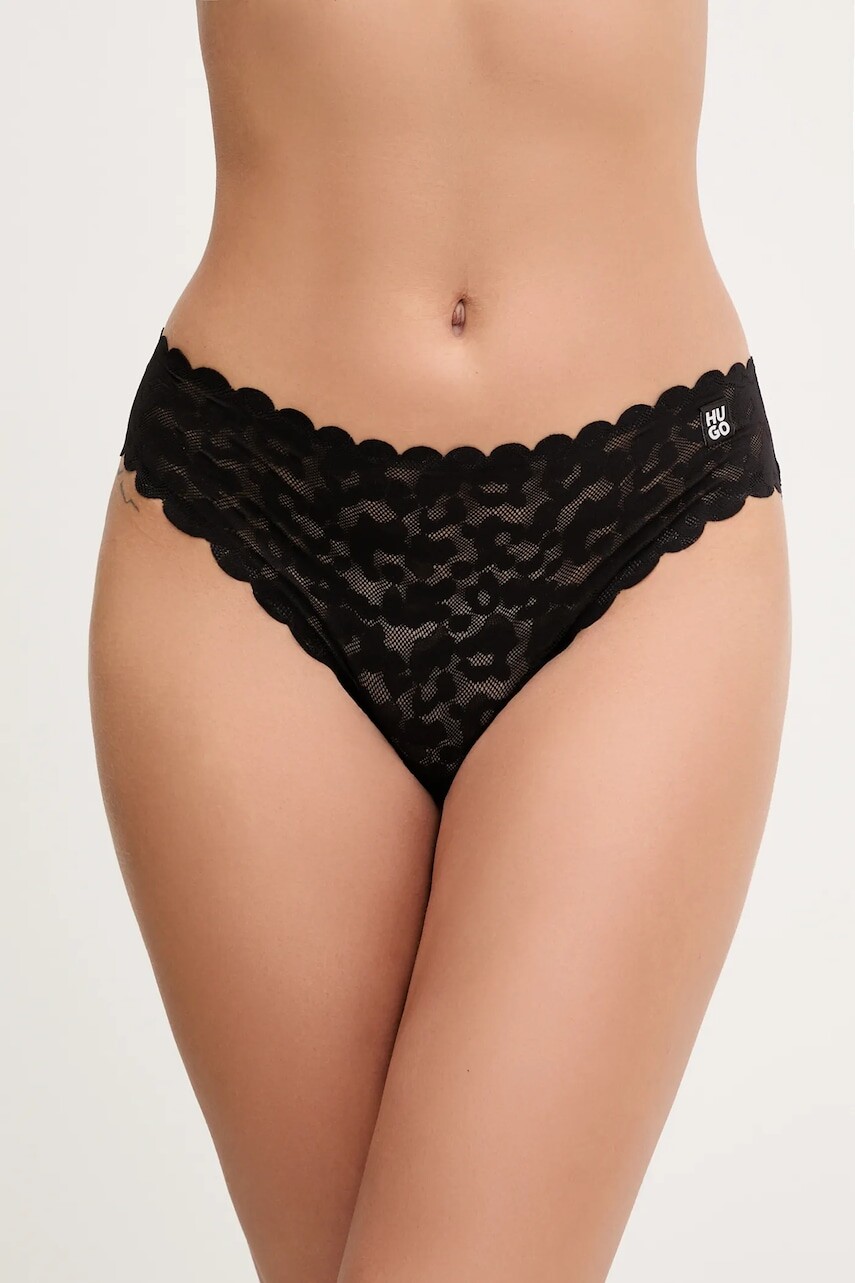 Nohavičky HUGO BRIEF LEO LACE