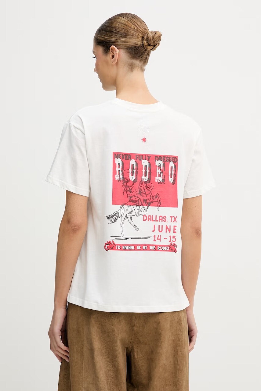 Dámske bavlnené tričko Never Fully Dressed