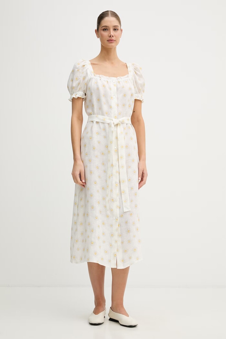 Ľanové šaty The Sleeper