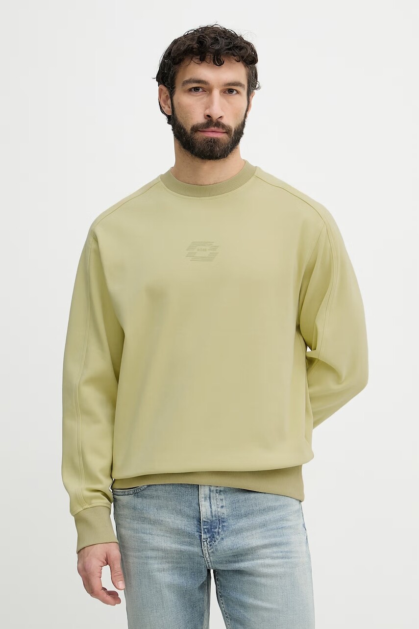 BOSS Orange mikina pánska bavlnená