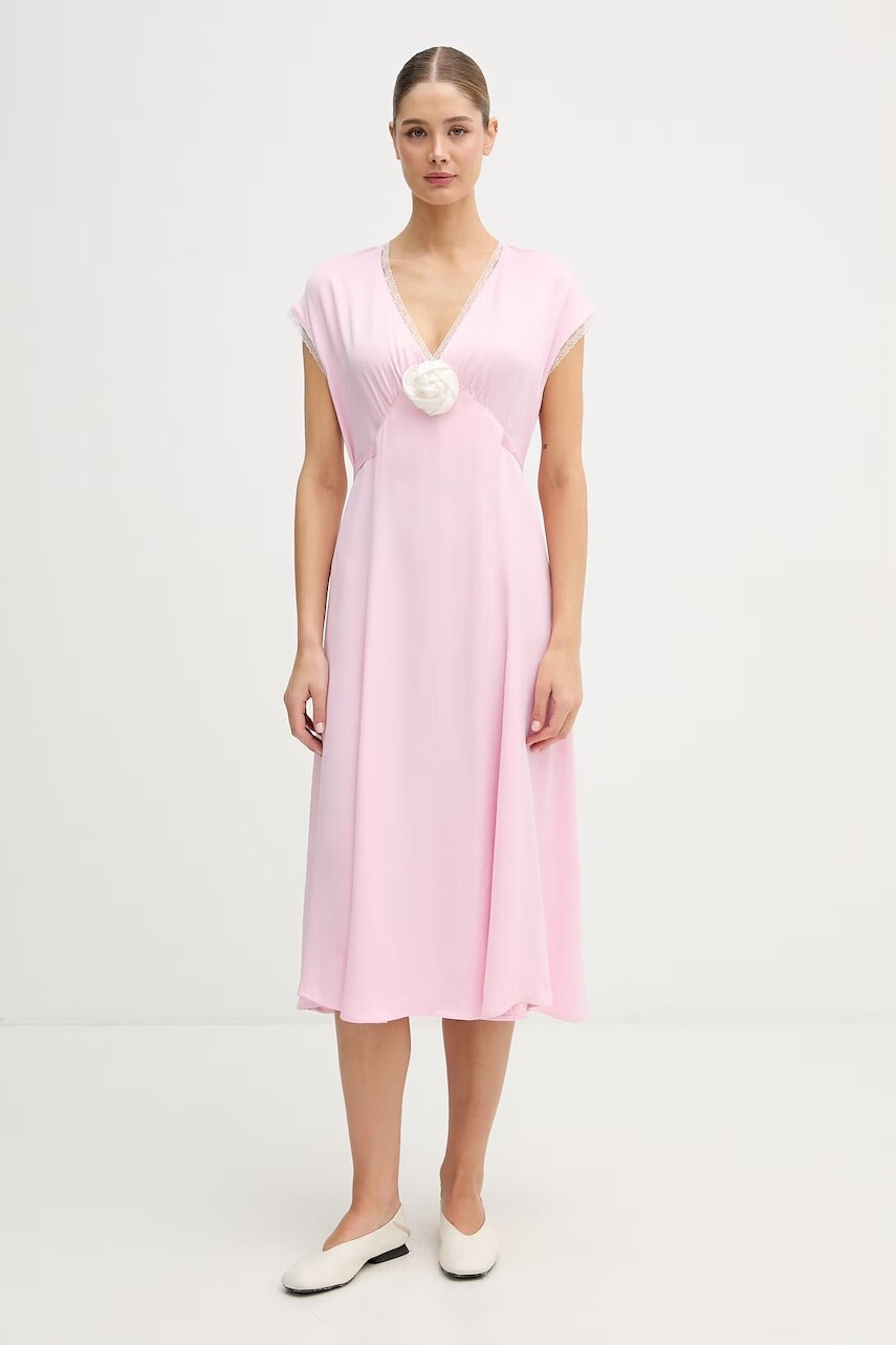 The Sleeper spodnicové šaty z viskózy