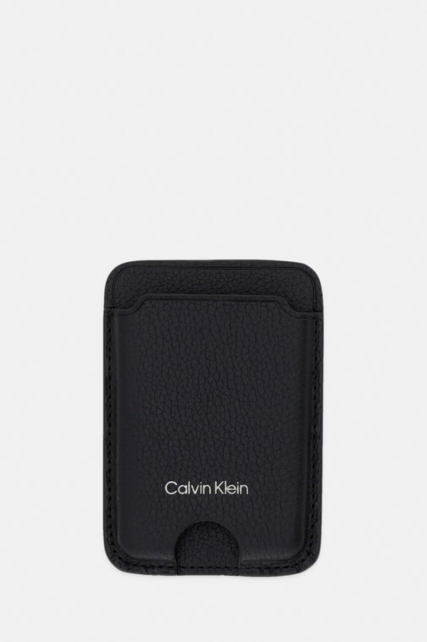 Calvin Klein puzdro na karty pánske kožené