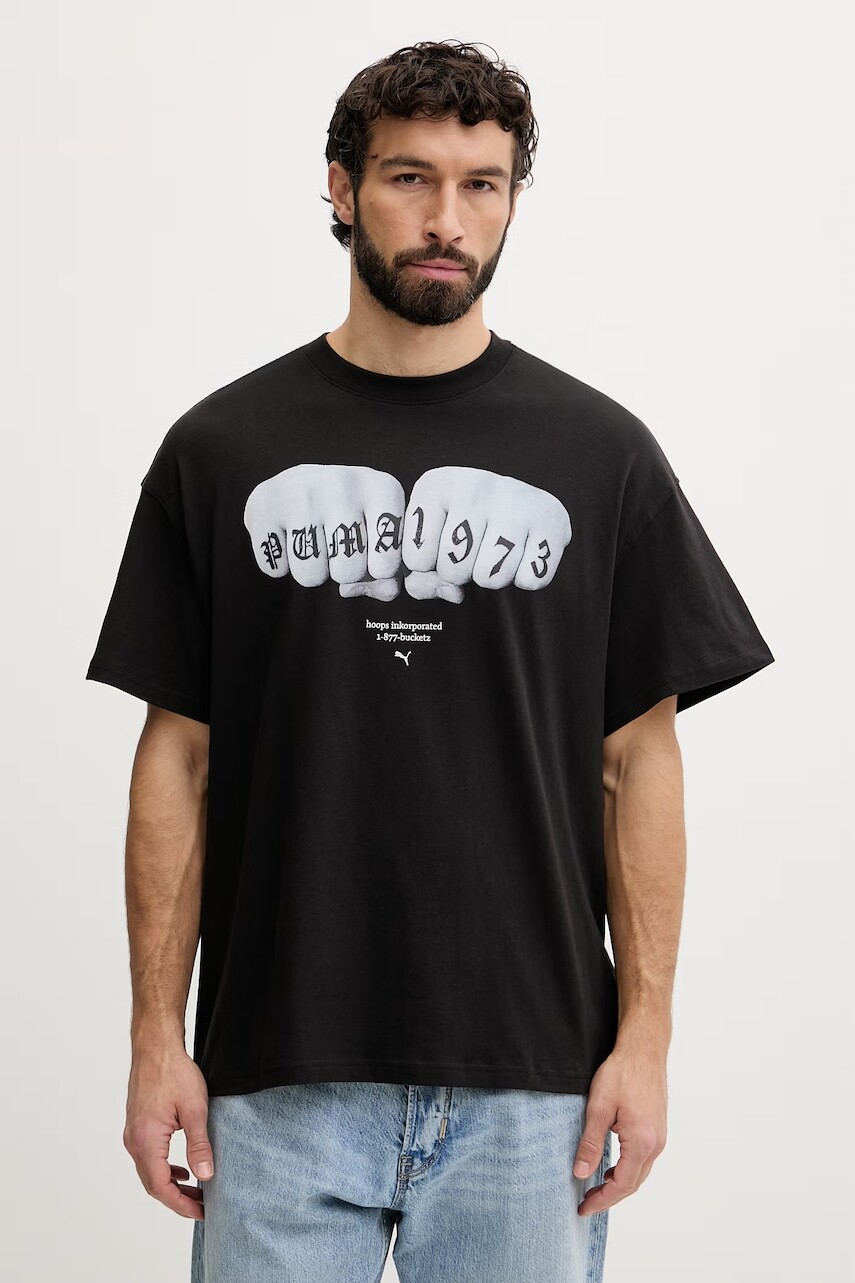 Puma tričko pánske bavlnené Swish