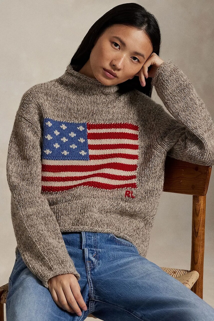 Polo Ralph Lauren dámsky polorolák s vlnou