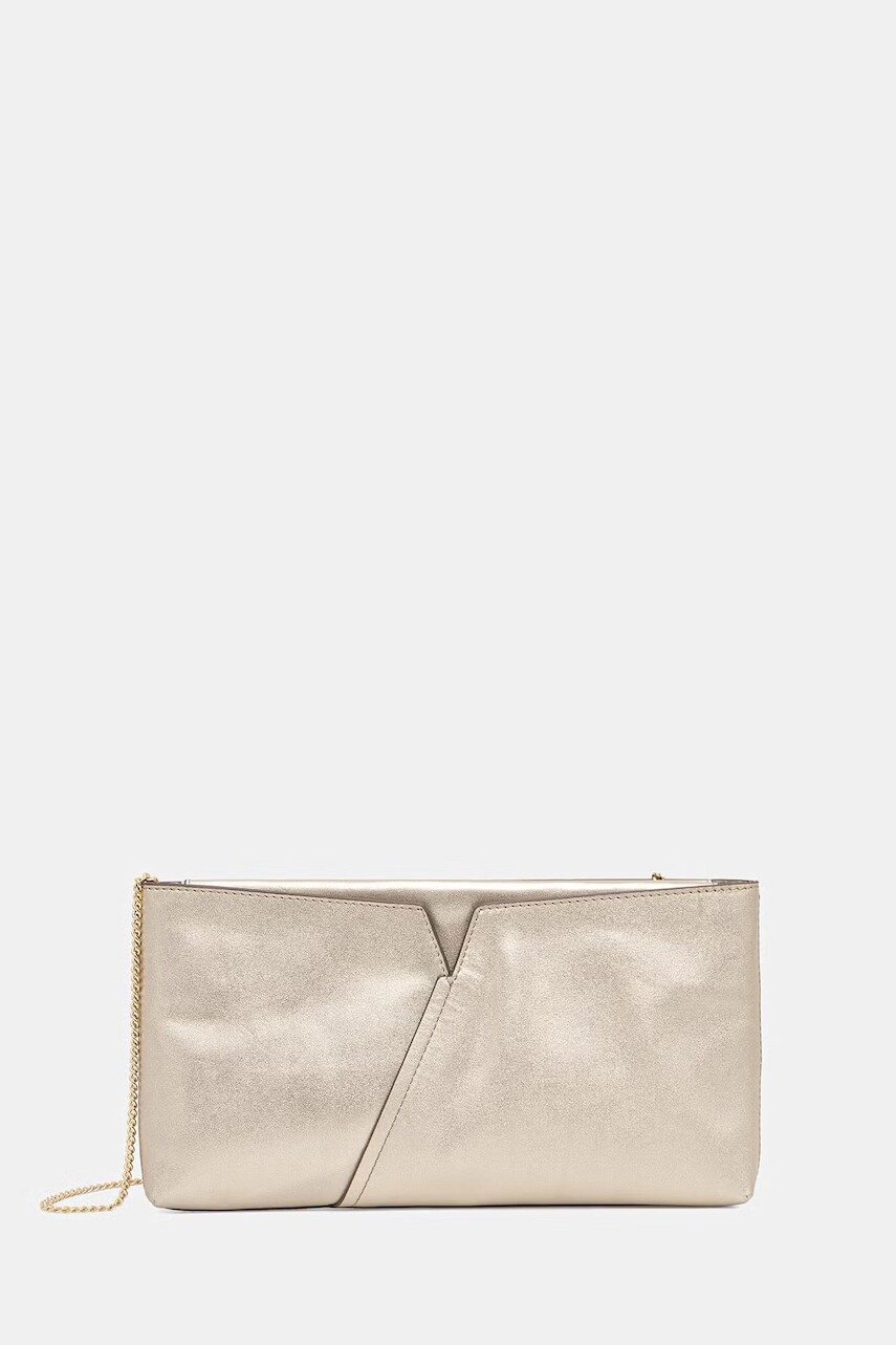 BOSS kabelka do ruky dámska kožená BOSS REVERS CLUTCH L