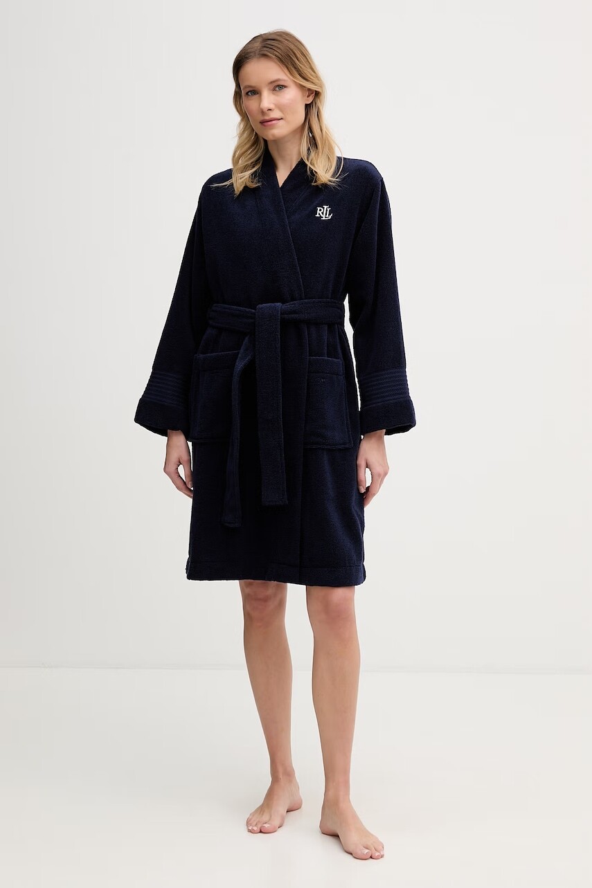 Lauren Ralph Lauren froté župan dámsky bavlnený