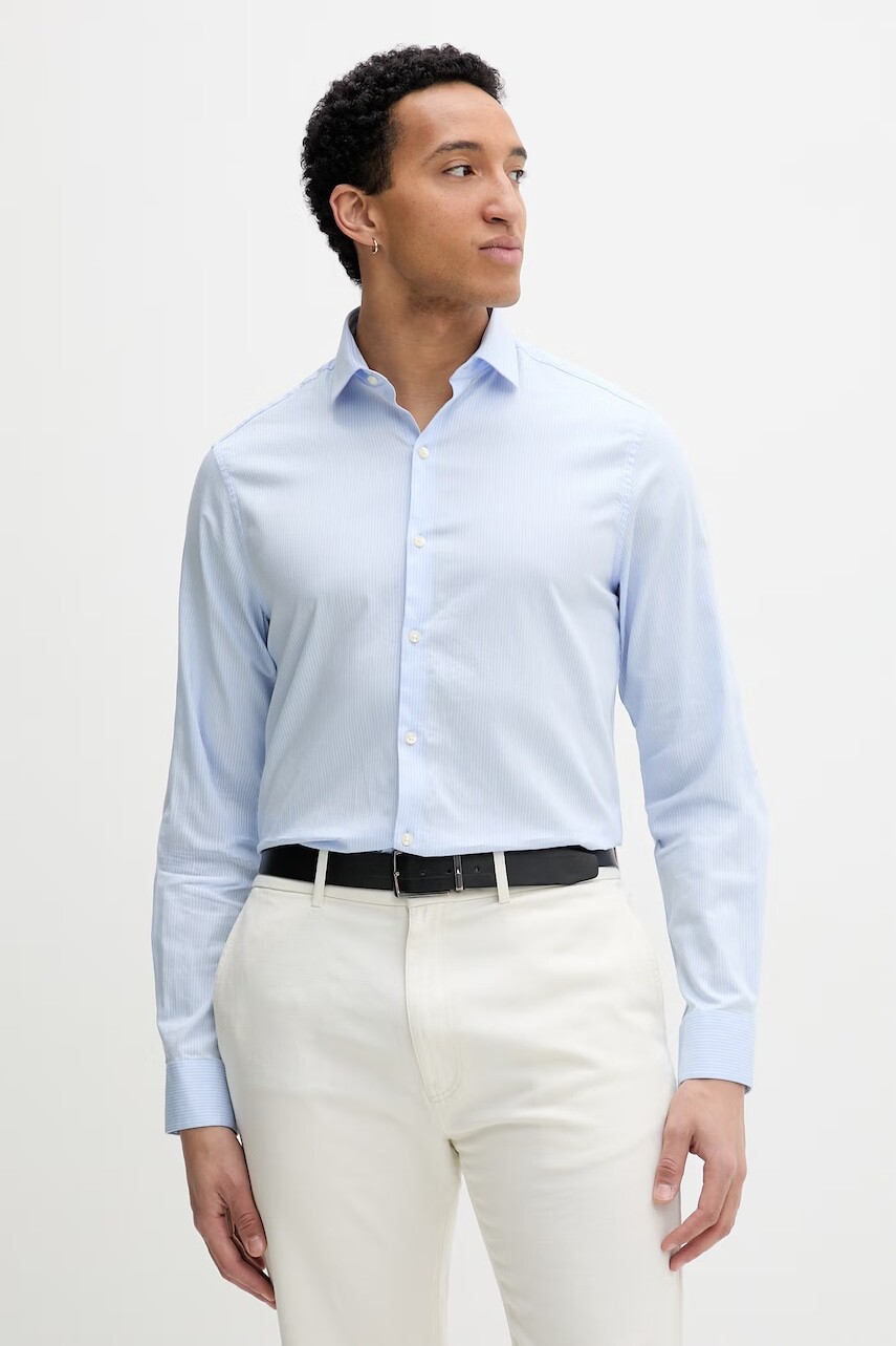 Calvin Klein pánska košeľa s bavlnou