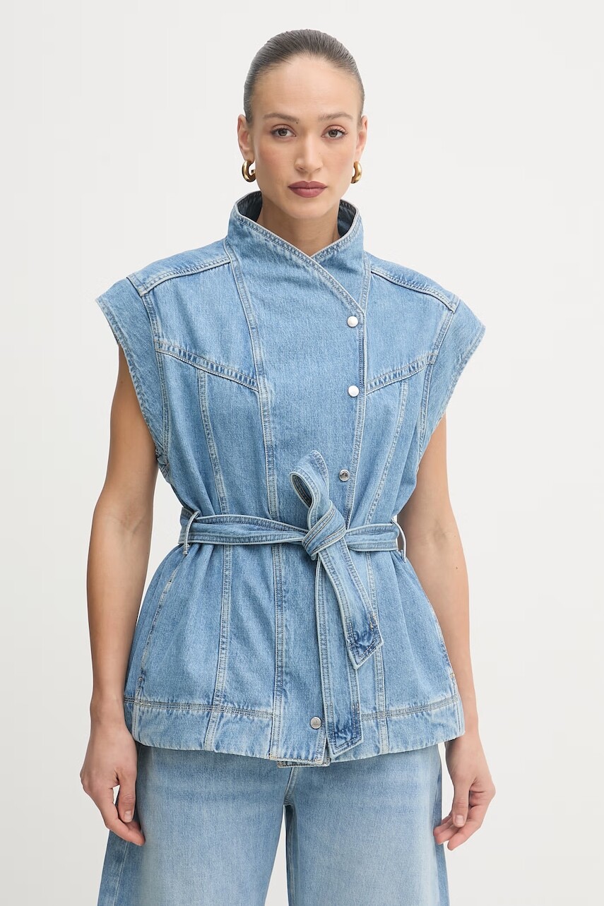 BOSS Orange dámska rifľová vesta C VEST