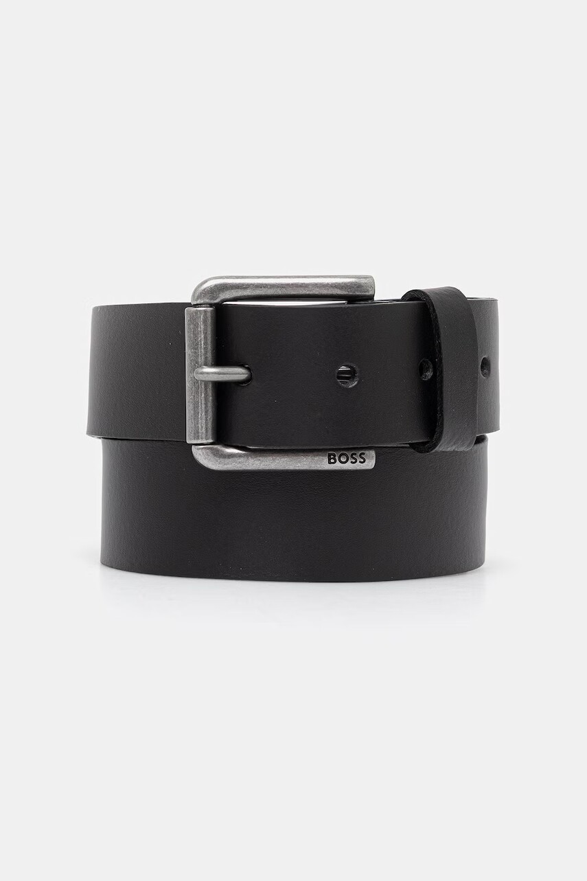 BOSS opasok pánsky kožený