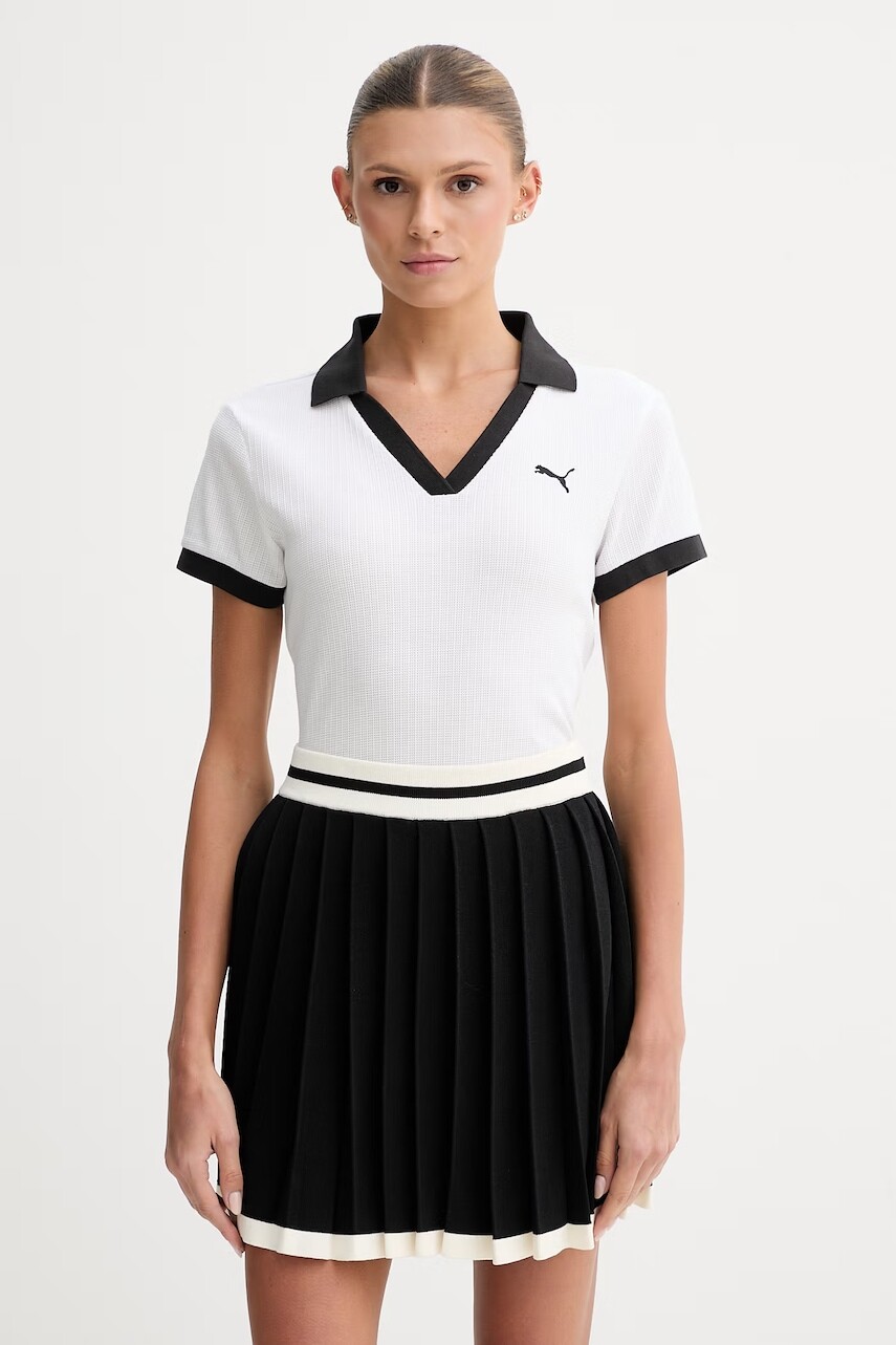 Puma dámske bavlnené polo tričko Wardrobe Essential Polo