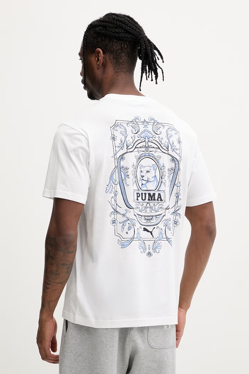 Puma pánske bavlnené tričko GRAPHIC