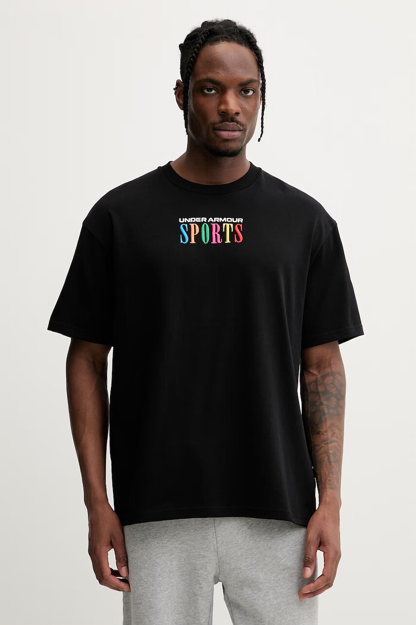 Under Armour pánske tričko z bavlny HWT SPORTS