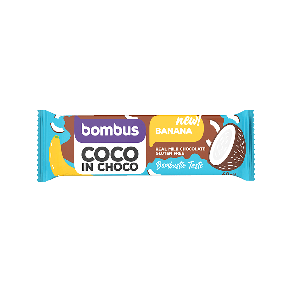 Bombus Coco in choco banán tyčinka 40 g