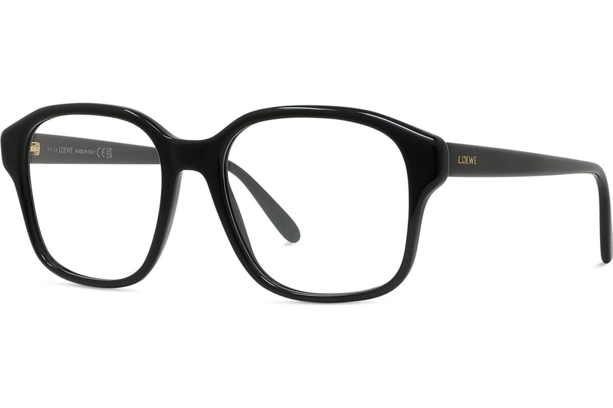 Loewe Slim Black Square Eyeglasses - ONE SIZE (54)