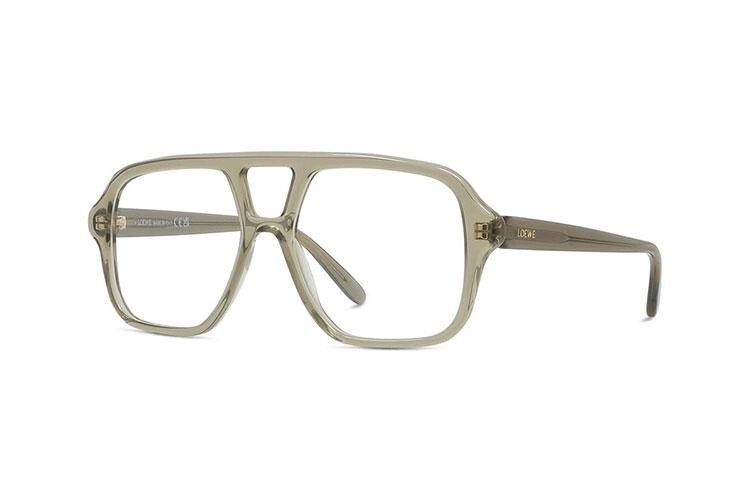 Loewe Slim Green Rectangular Eyeglasses - ONE SIZE (54)