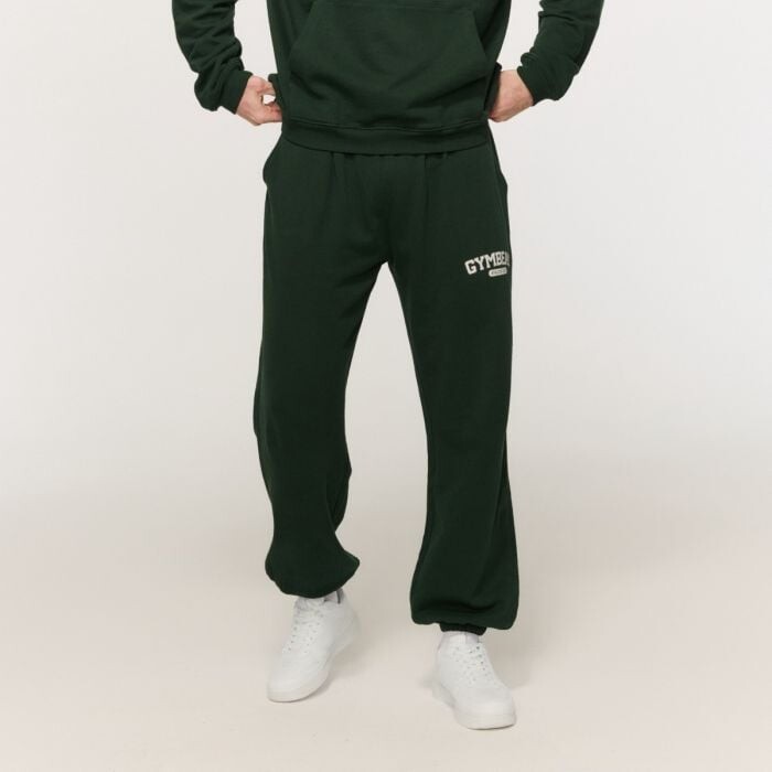 GymBeam Tepláky Varsity Green  XXL