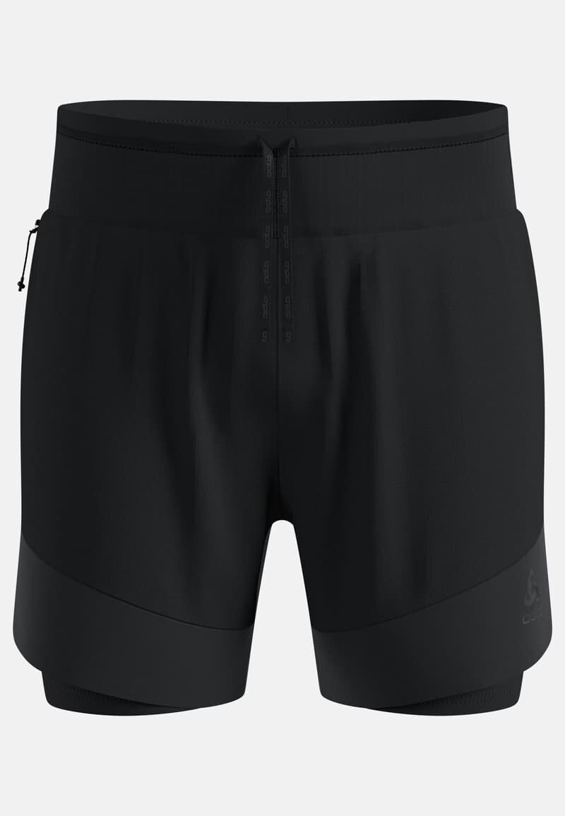 Pánské šortky Odlo THE X-ALP 6-INCH 2-IN-1 TRAIL RUNNING SHORTS 2.0
