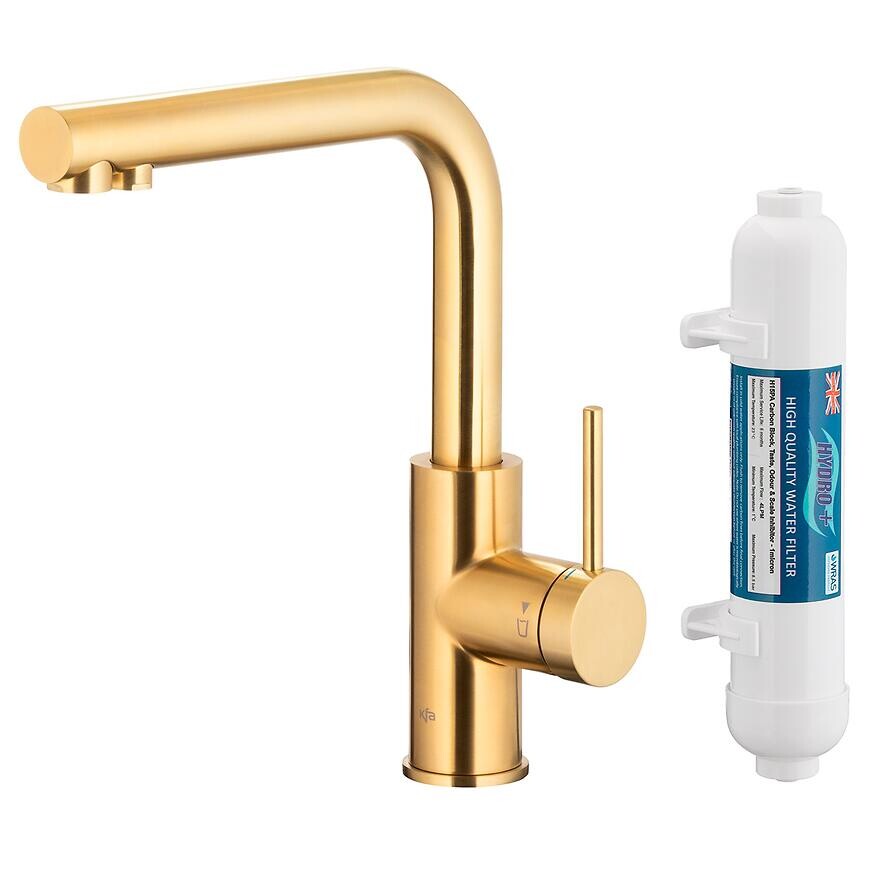 Drezová batéria Duero Pure Basic Light Gold s filtráciou vody