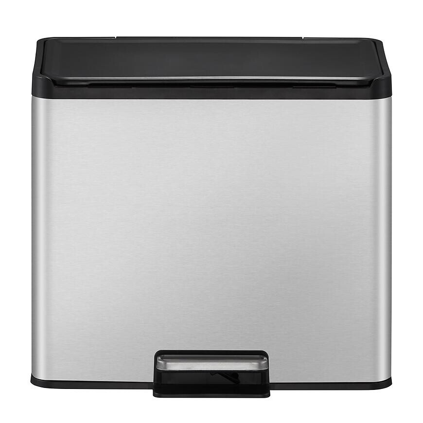 Odpadkový kôš Eko Essential 15+15l inox mat 822830