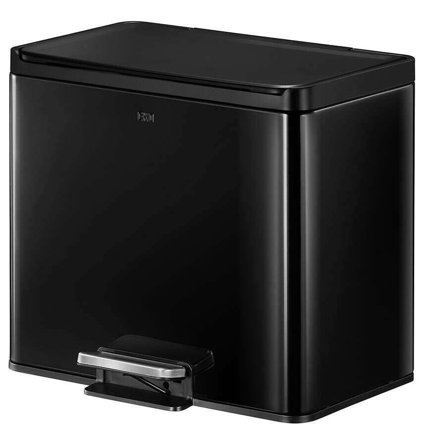 Odpadkový kôš Eko Essential 15+15l čierna 822844