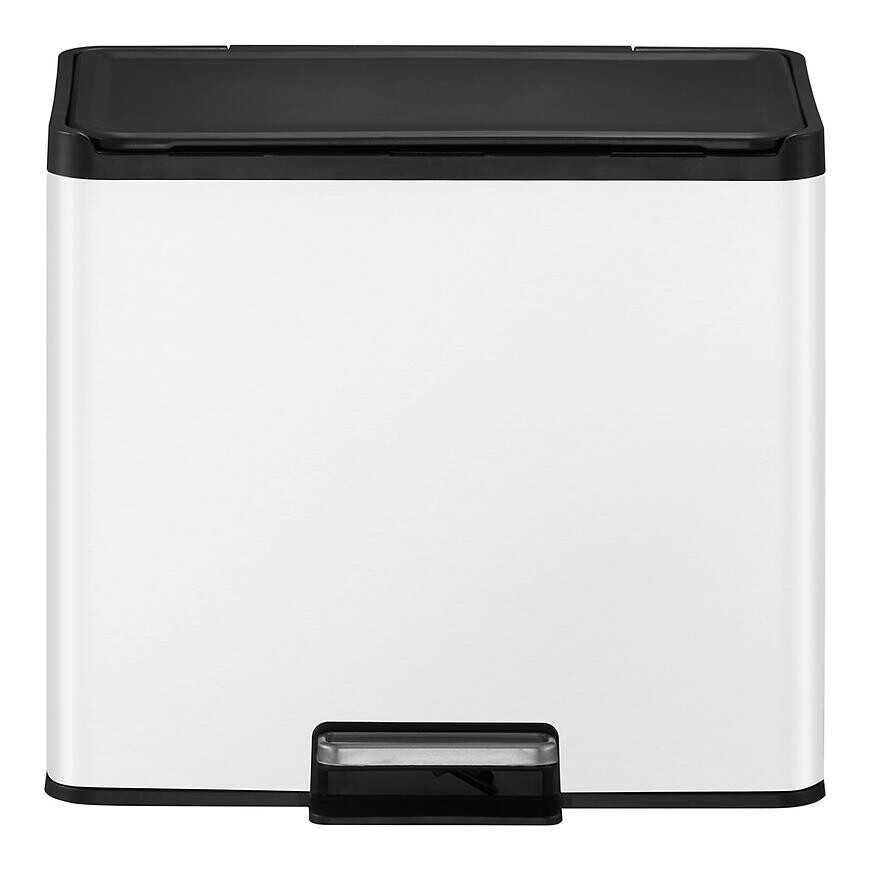 Odpadkový kôš Eko Essential 20+9l biely 822829