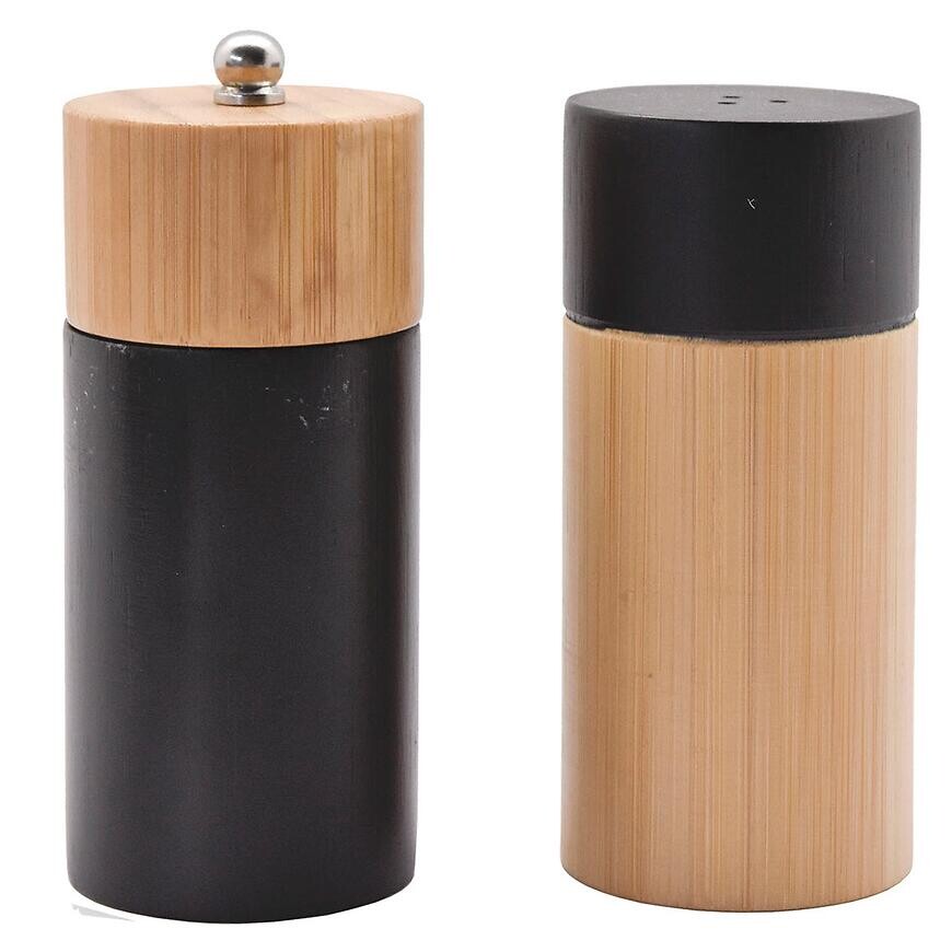 Soľnička a korenička bambus kpl 2 ks sp061s2bc1