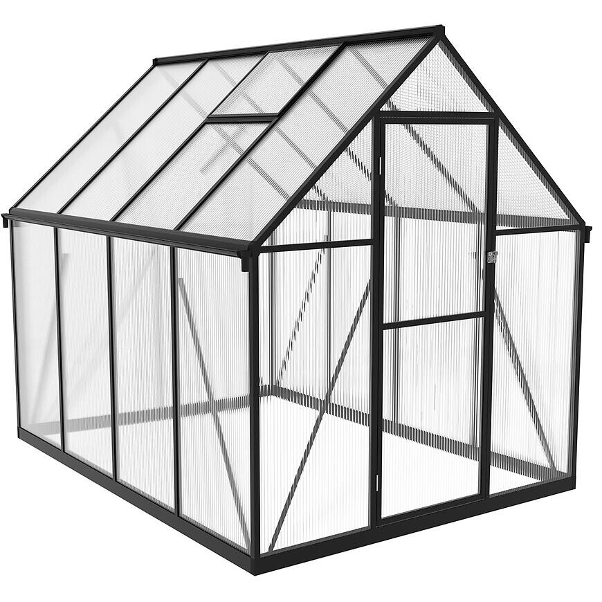 Skleník polykarbonátový hliník