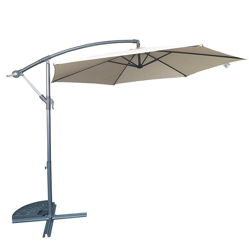 Záhradný slnečník 300cm yq-001 beige