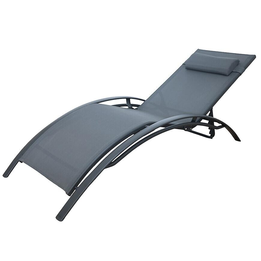 Lehátko Luna XT5353A, sivé