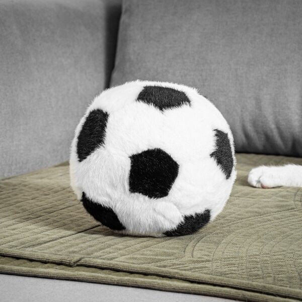 Plyšová futbalová lopta