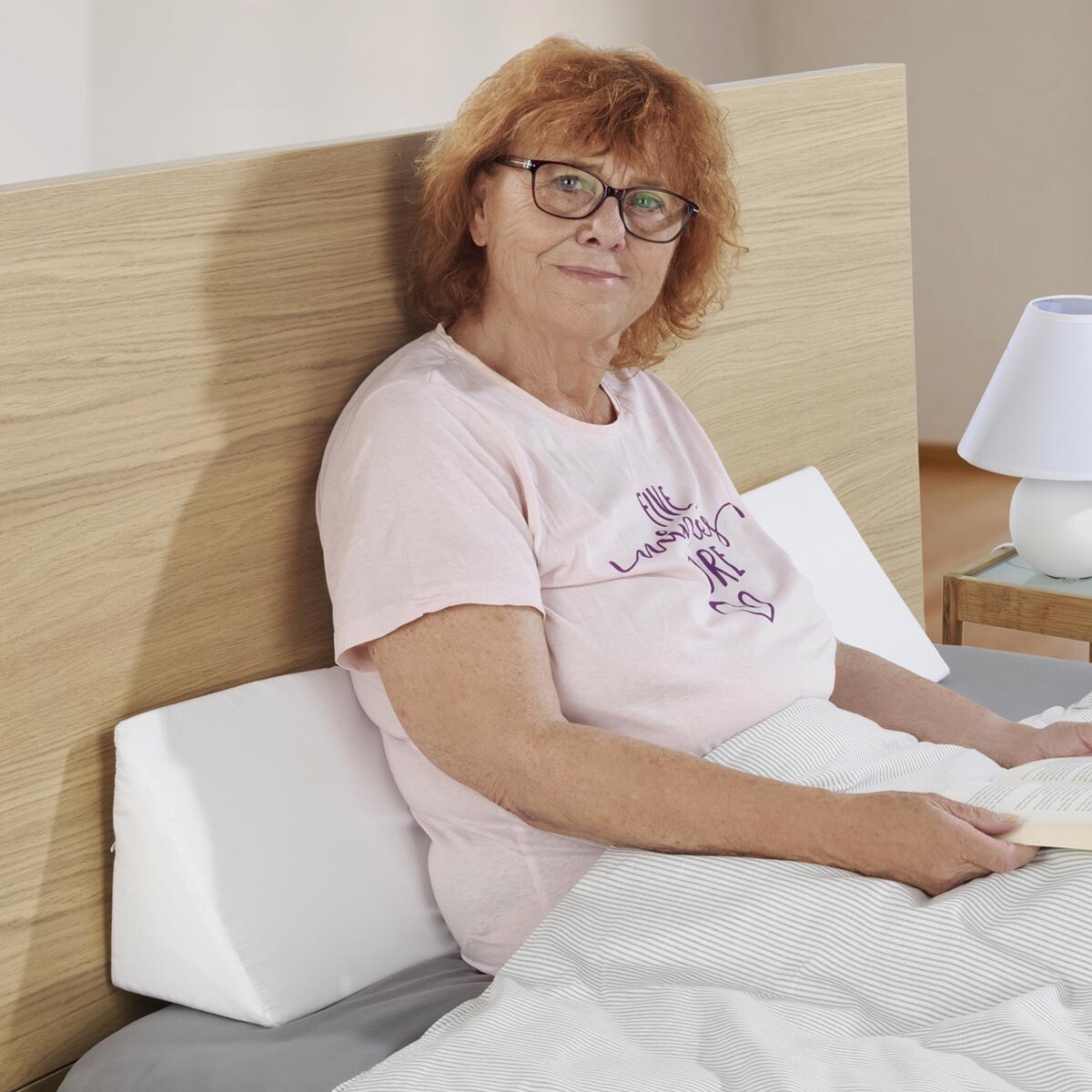 Komfortná klinová opierka hlavy, 90 cm
