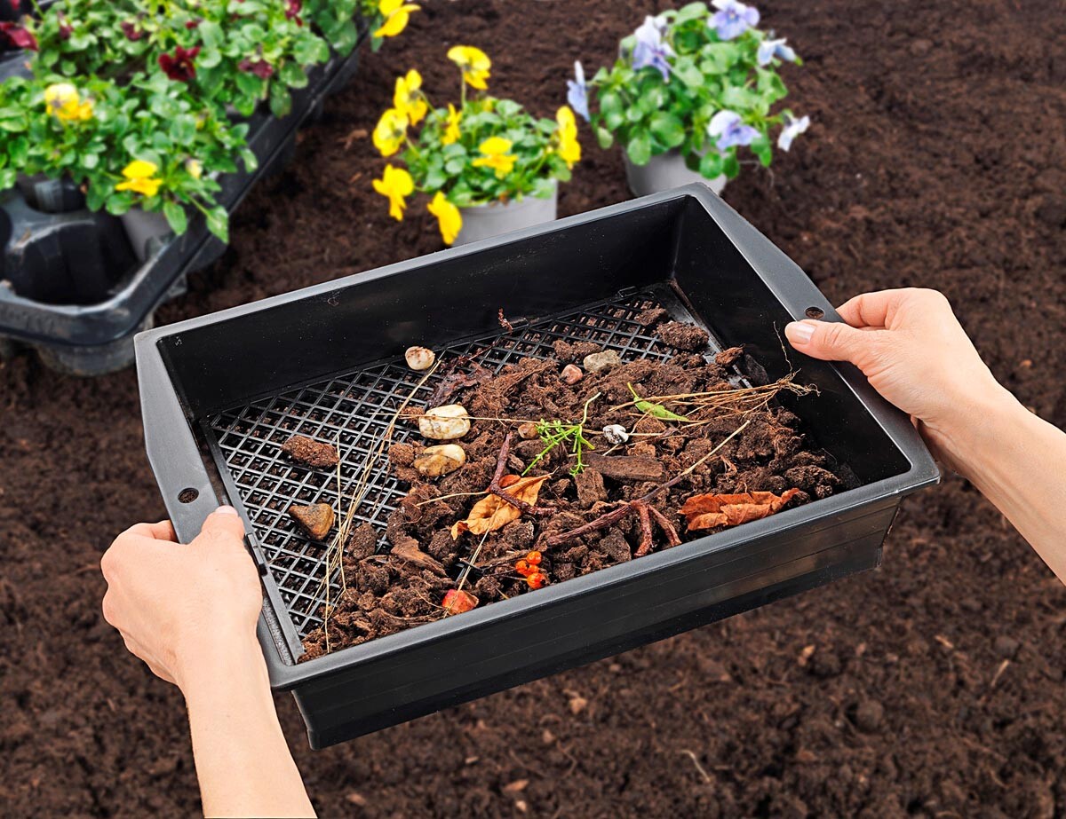 Záhradné sito, nastaviteľné