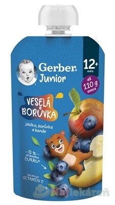 Gerber Junior Kapsička VESELÁ ČUČORIEDKA 12m+ 110g