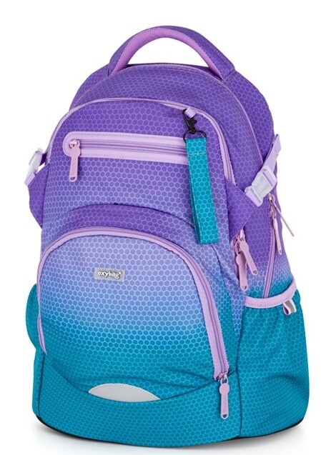 Školský batoh Ombre fialová