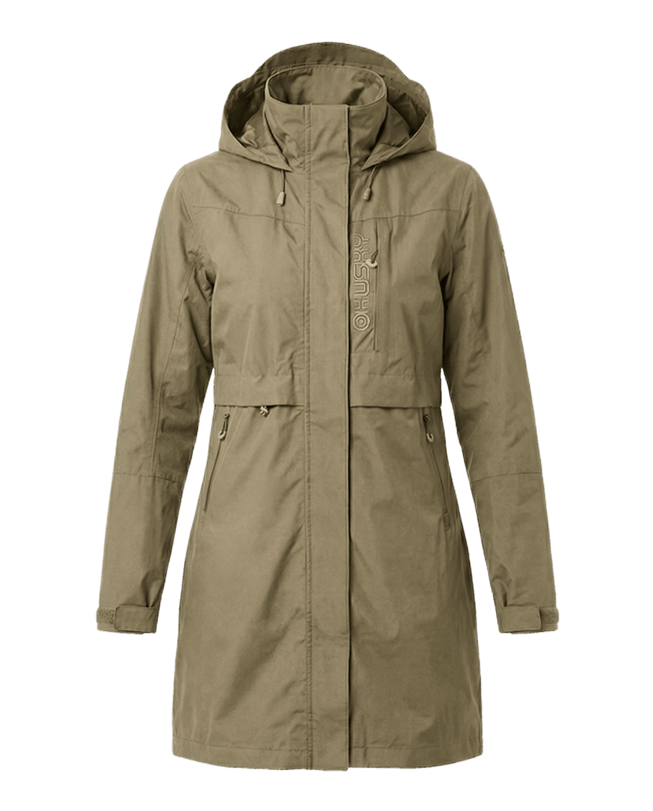 Husky Dámsky hardshell kabát Nestia L khaki Veľkosť: L